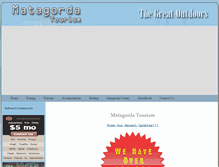 Tablet Screenshot of matagordatourism.com